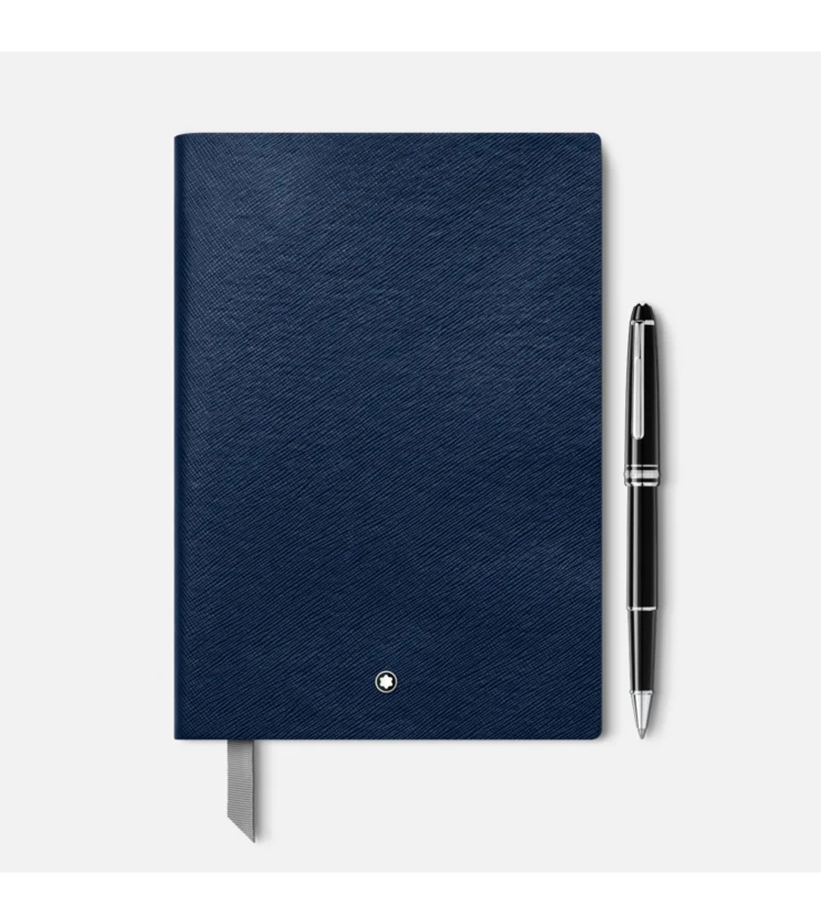 Set with the Meisterstück classique platinum-coated rollerball and notebook #146 blue 130448